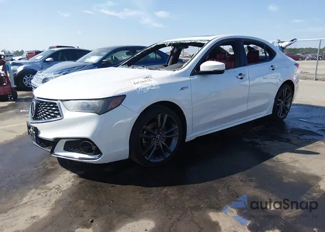2019 Acura Tlx Tech A-Spec Pkgs из США, поврежденный, VIN 19UUB2F6XKA008432